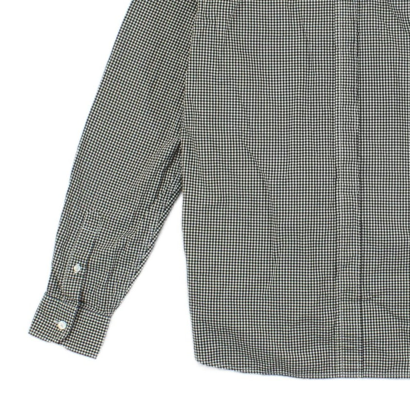 Mens Check Shirt Gingham Button Down Classic
