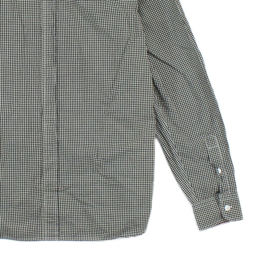 Mens Check Shirt Gingham Button Down Classic