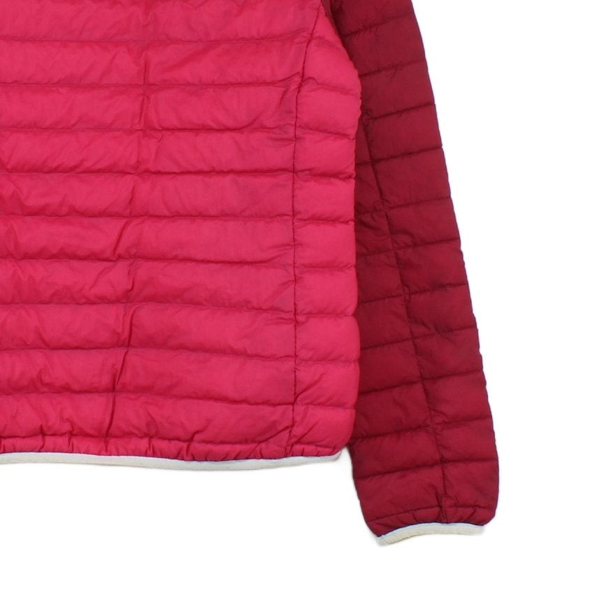 Womens Quilted Jacket Outdoor Down Filled Hooded