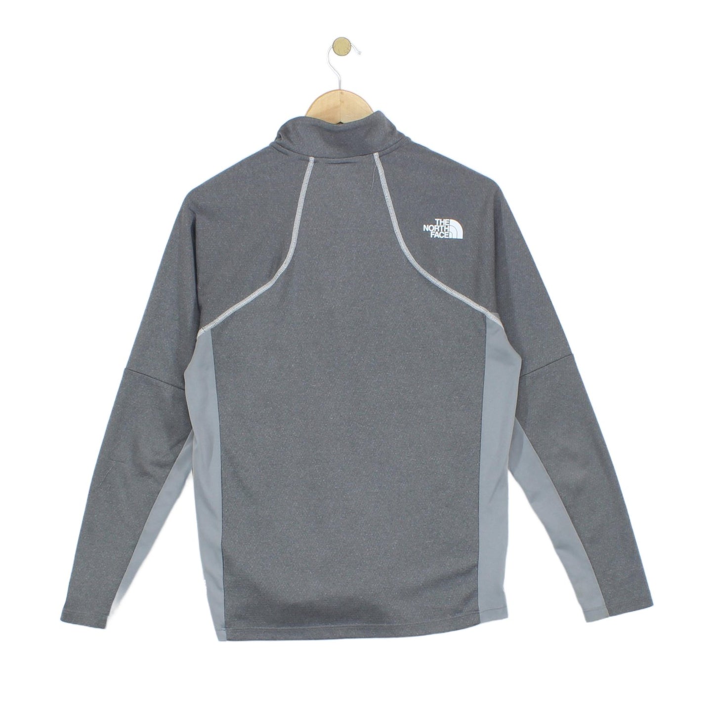 Mens 1/4 Zip T-Shirt Activewear Flashdry