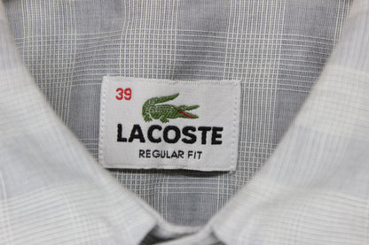 Mens Check Shirt Short Sleeve Casual Regular Fit