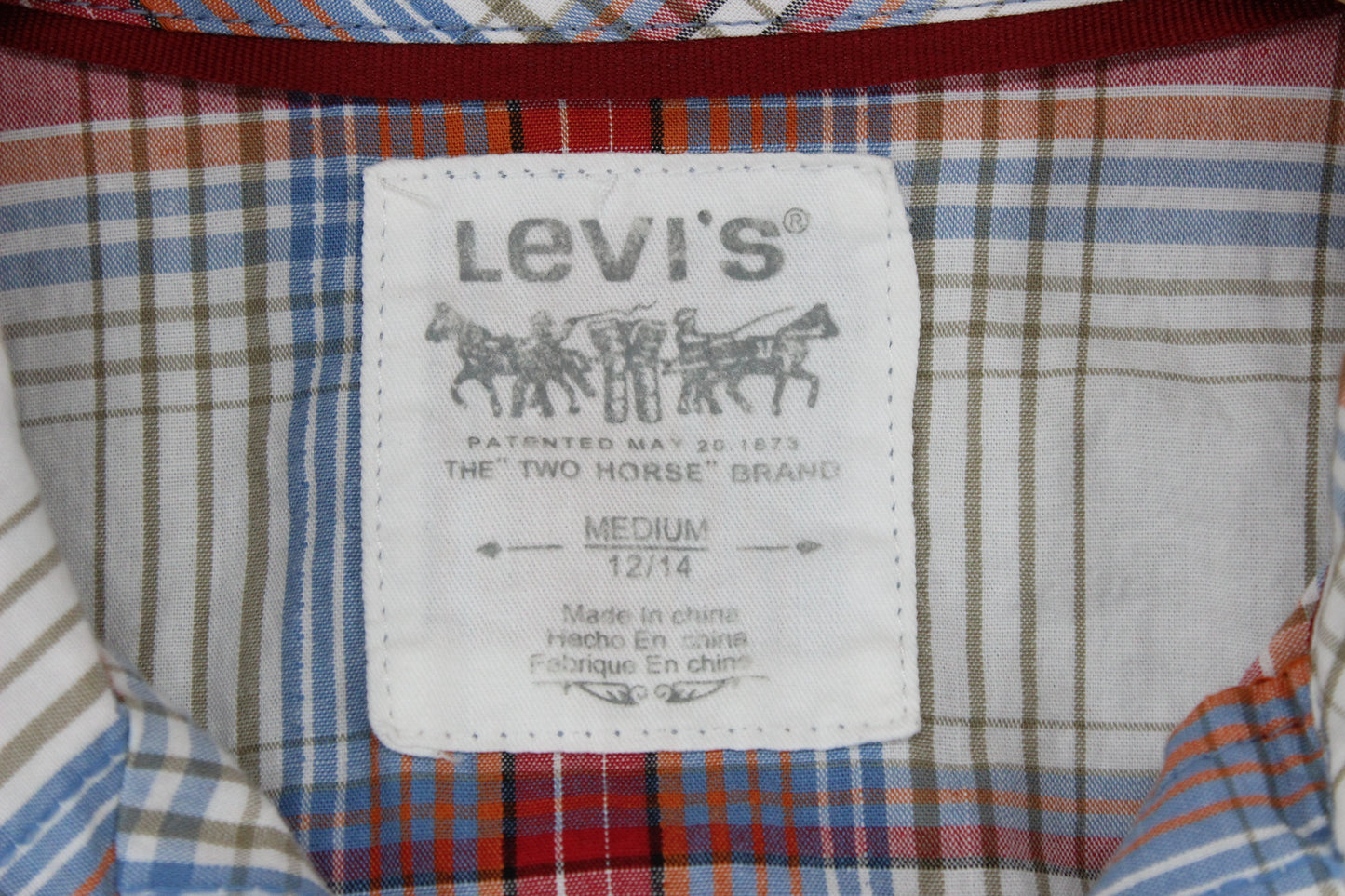 Womens Plaid Shirt Short Sleeve Western