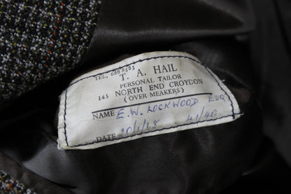 Mens Tweed Blazer 1960S Tailored