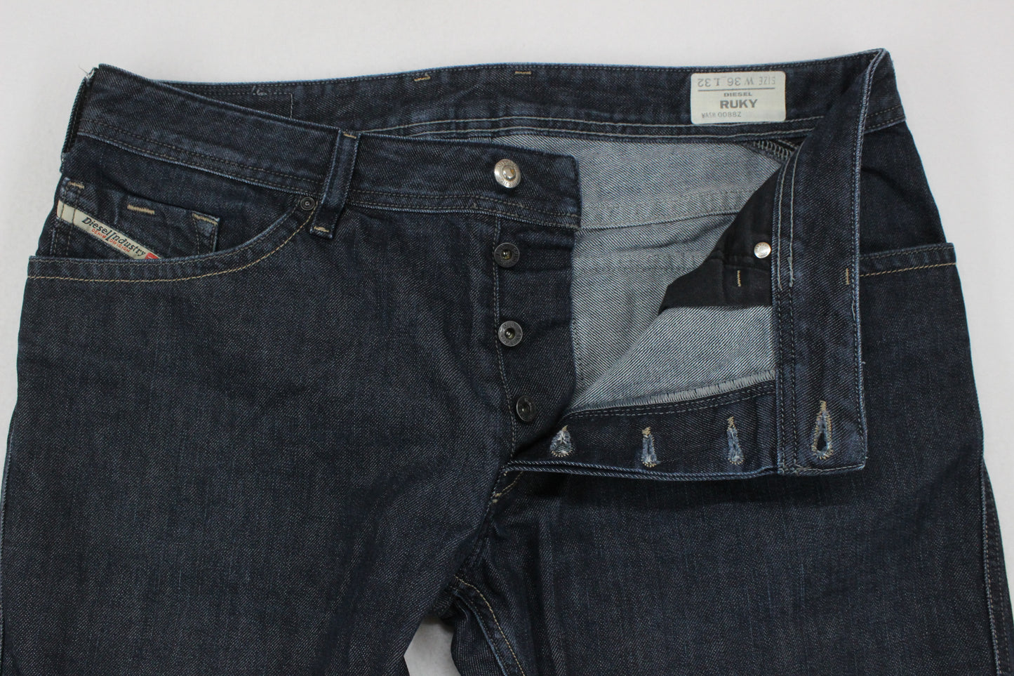 Mens Ruky Jeans Denim Bootcut