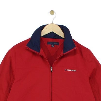Mens Jacket Full Zip Logo Collar