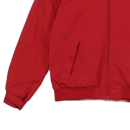 Mens Jacket Full Zip Logo Collar