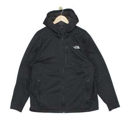 Mens Fleece Jacket Full Zip Outdoor Hooded