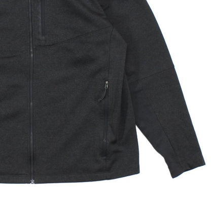 Mens Fleece Jacket Full Zip Outdoor Hooded
