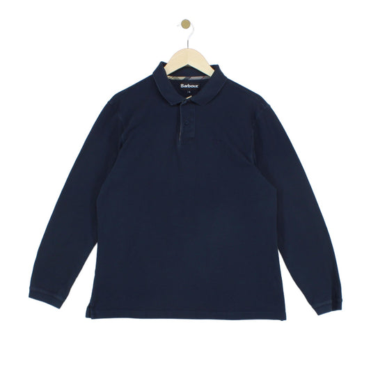 Mens Polo Shirt Long Sleeve