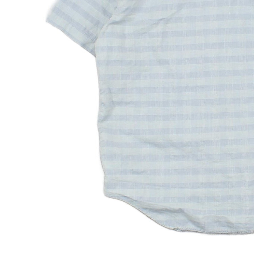 Mens Check Shirt Short Sleeve Casual Regular Fit