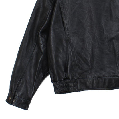 Mens Leather Jacket Full Zip Heavyweight