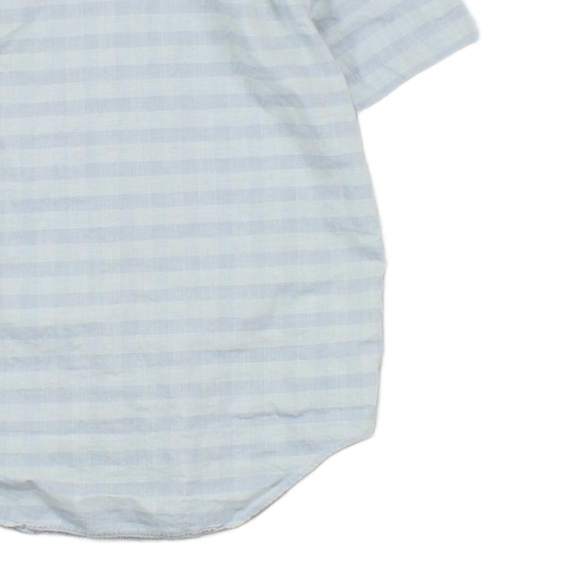 Mens Check Shirt Short Sleeve Casual Regular Fit