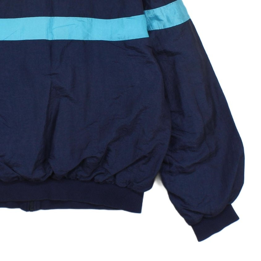 Mens Waxed Jacket Full Zip Colour Block