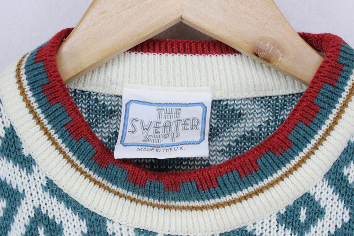 Mens Fair Isle Jumper Uk Made