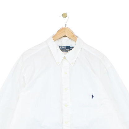Mens Shirt Classic Fit Long Sleeve Button Down