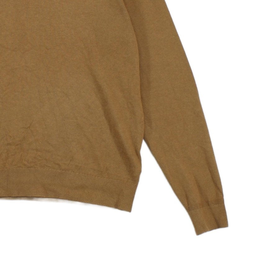 Mens Jumper Pima Cotton Blend Cashmere