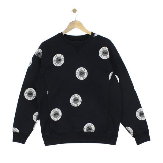 Mens Sweatshirt Logo Crew Neck Pullover