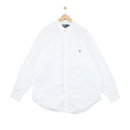 Mens Shirt Classic Fit Long Sleeve Button Down