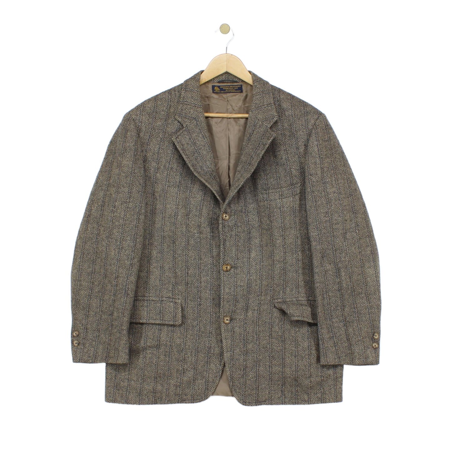 Mens Tweed Blazer Usa Made Classic Wool