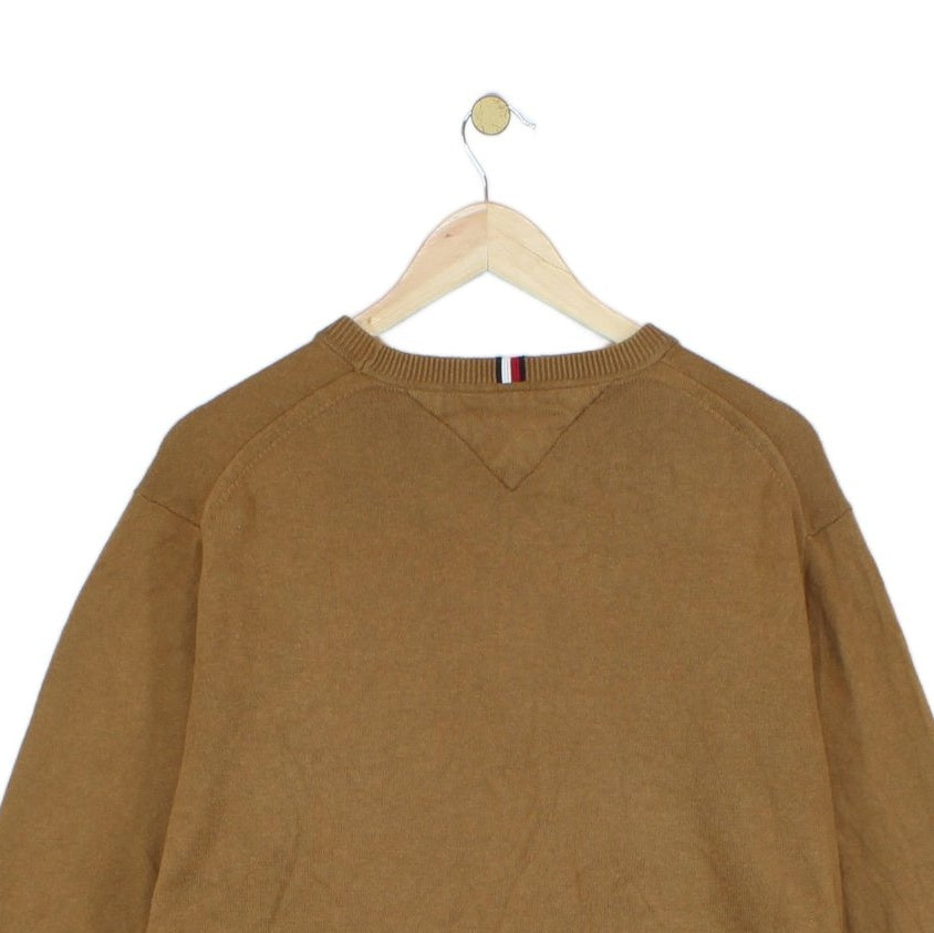 Mens Jumper Pima Cotton Blend Cashmere