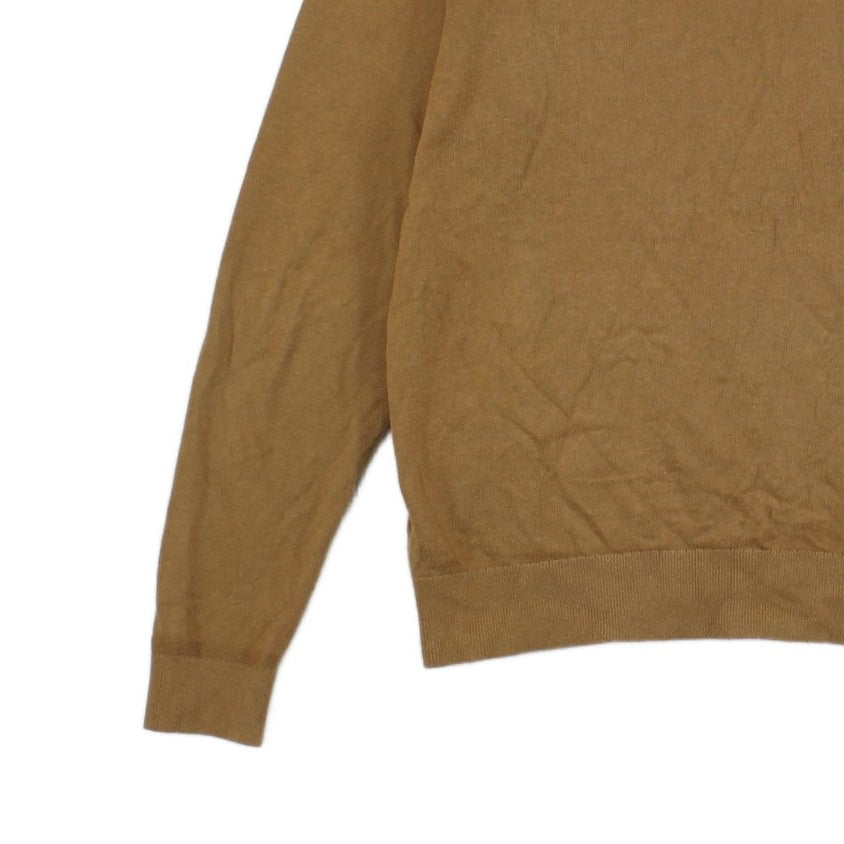 Mens Jumper Pima Cotton Blend Cashmere