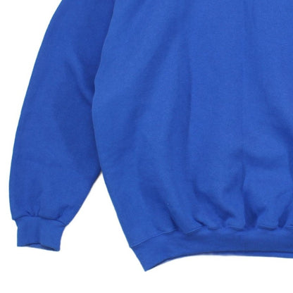 Mens Oversized Sweatshirt Embroidered Crew Neck