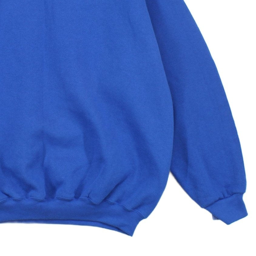 Mens Oversized Sweatshirt Embroidered Crew Neck