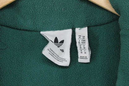 Mens 1/4 Zip Fleece Trefoil Logo