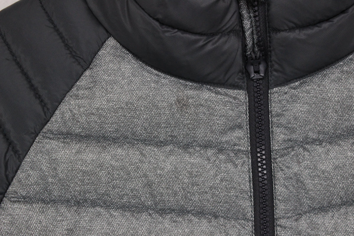 Mens Quilted Jacket Outdoor Down Filled