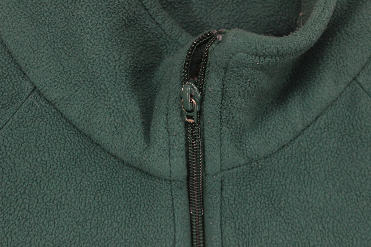 Mens 1/4 Zip Fleece Trefoil Logo