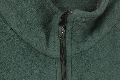 Mens 1/4 Zip Fleece Trefoil Logo