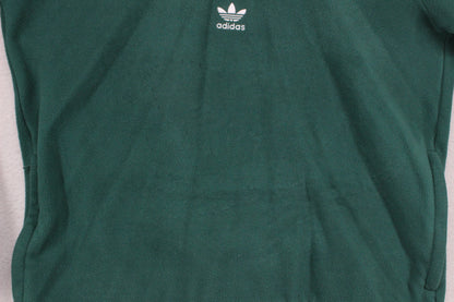 Mens 1/4 Zip Fleece Trefoil Logo