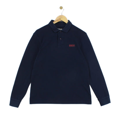 Mens Polo Shirt Classic Long Sleeve