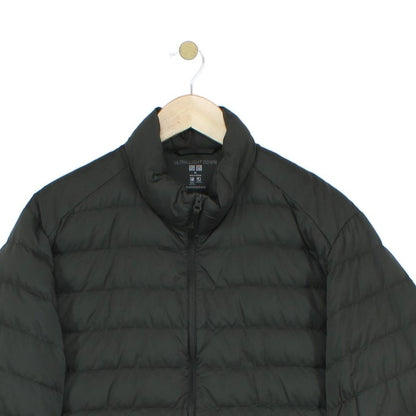 Mens Quilted Jacket Lightweight Outdoor Down