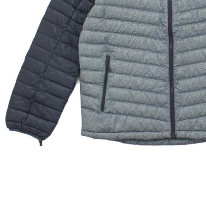 Mens Quilted Jacket Outdoor Down Filled