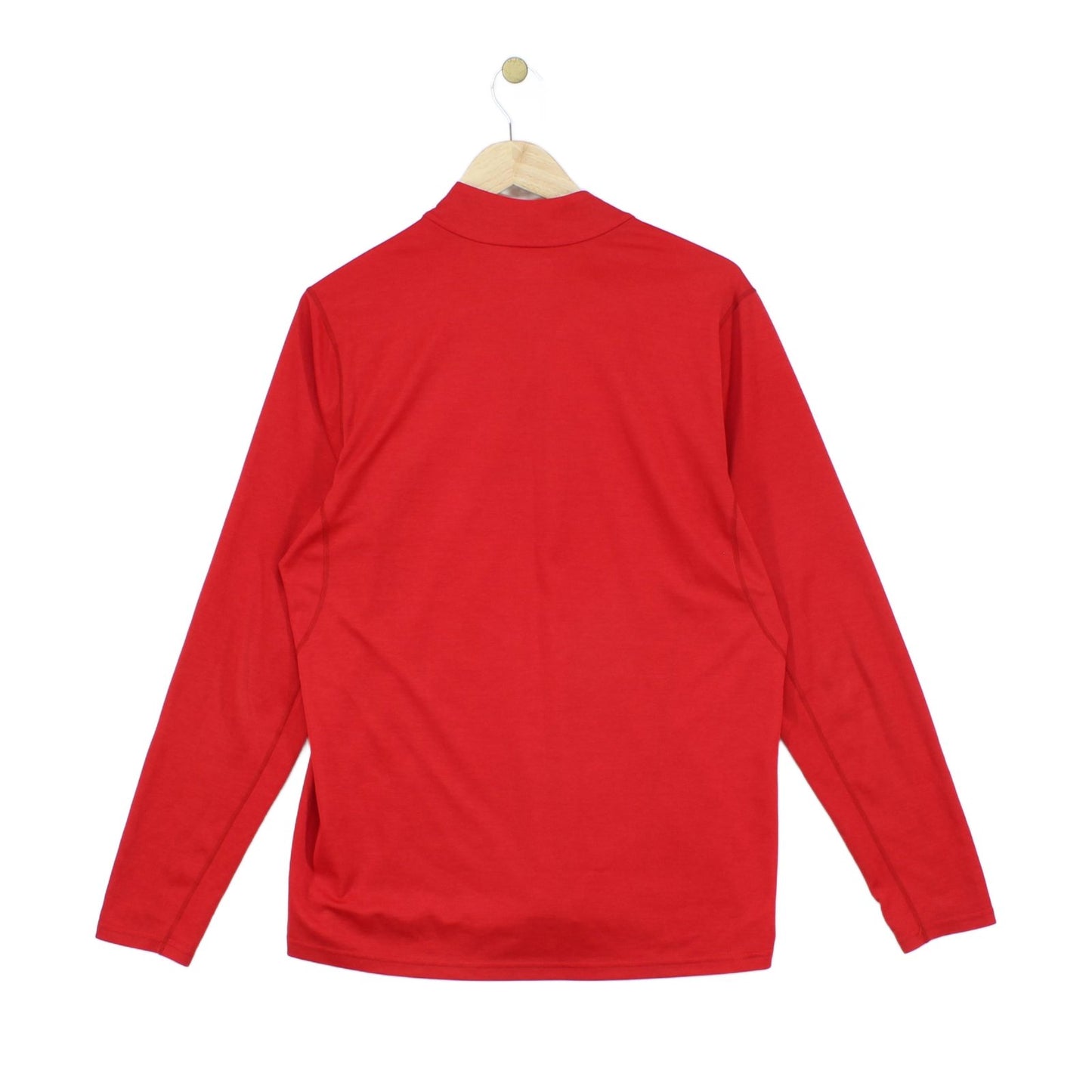 Mens 1/4 Zip T Shirt Active Hiking Base Layer