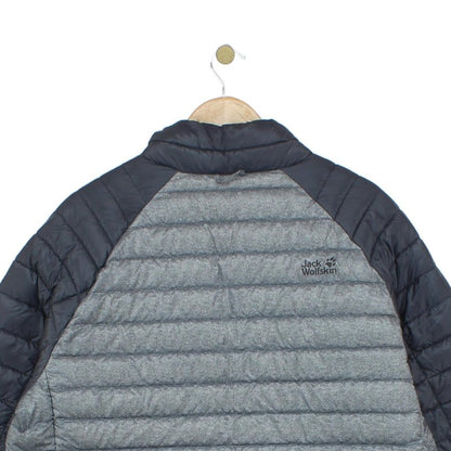 Mens Quilted Jacket Outdoor Down Filled