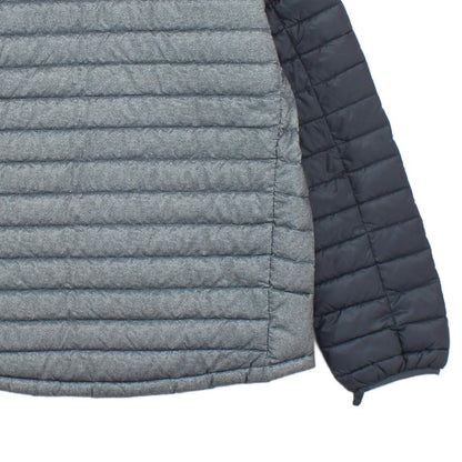 Mens Quilted Jacket Outdoor Down Filled