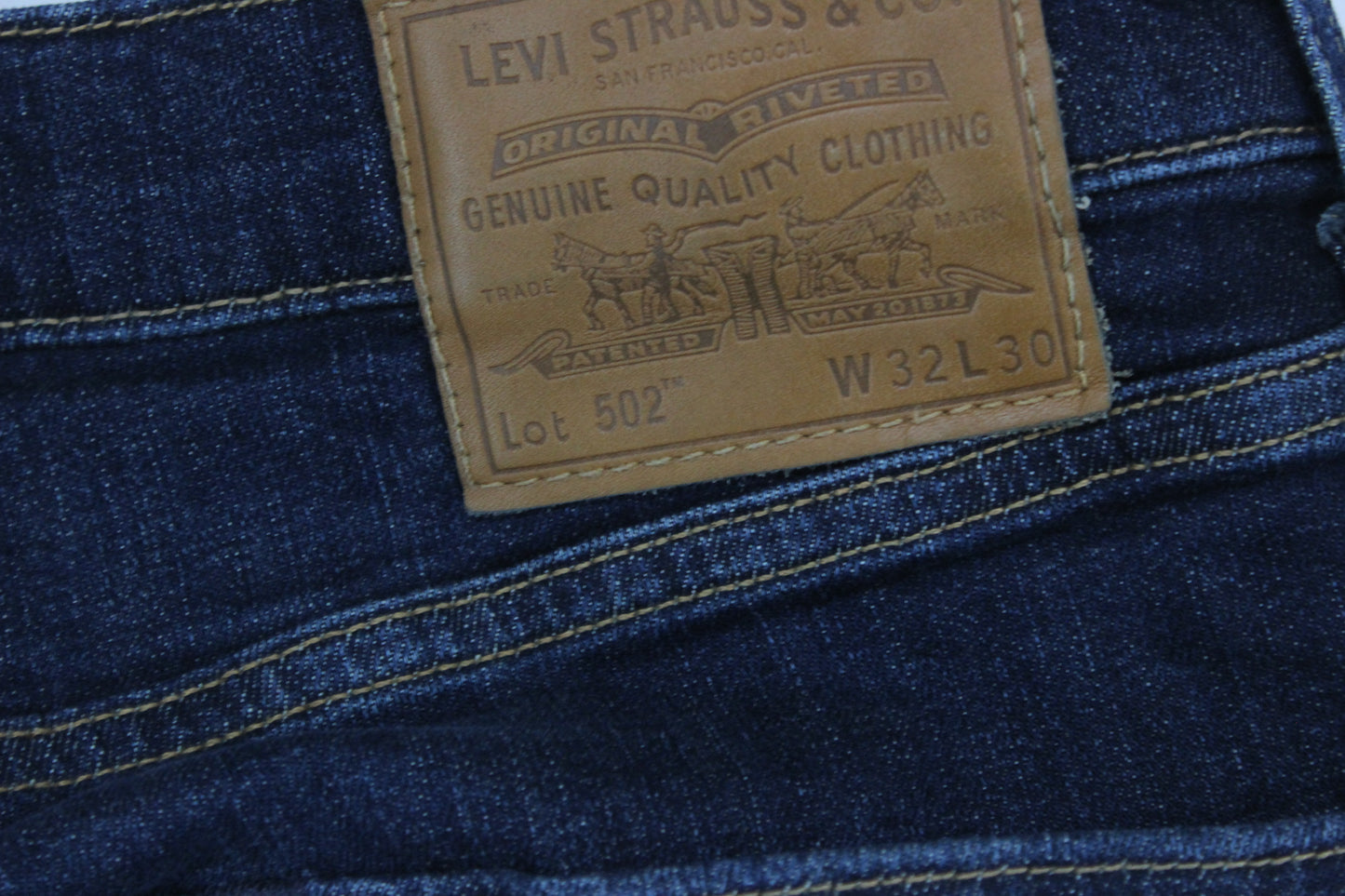 Mens 502 Jeans Regular Tapered Stretch