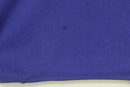 Mens Fleece Jumper Long Sleeve Button Neck