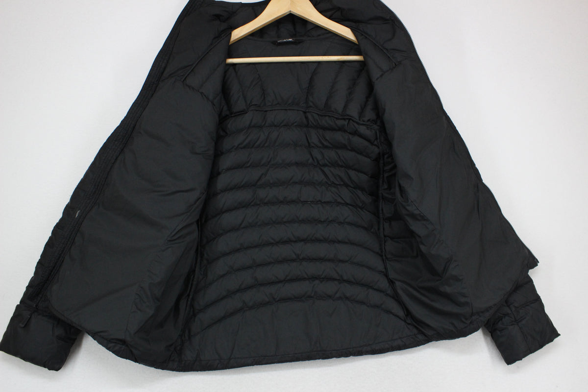 Womens 600 Down Quilted Jacket Hooded Insulated