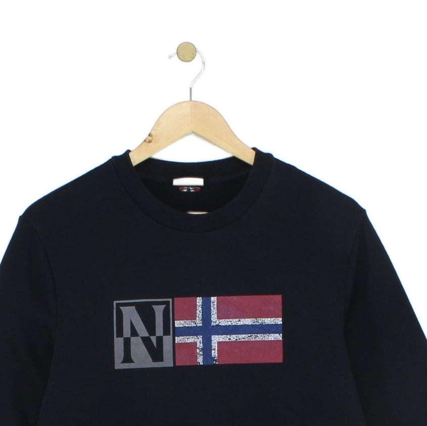 Mens Sweatshirt Crew Neck Logo