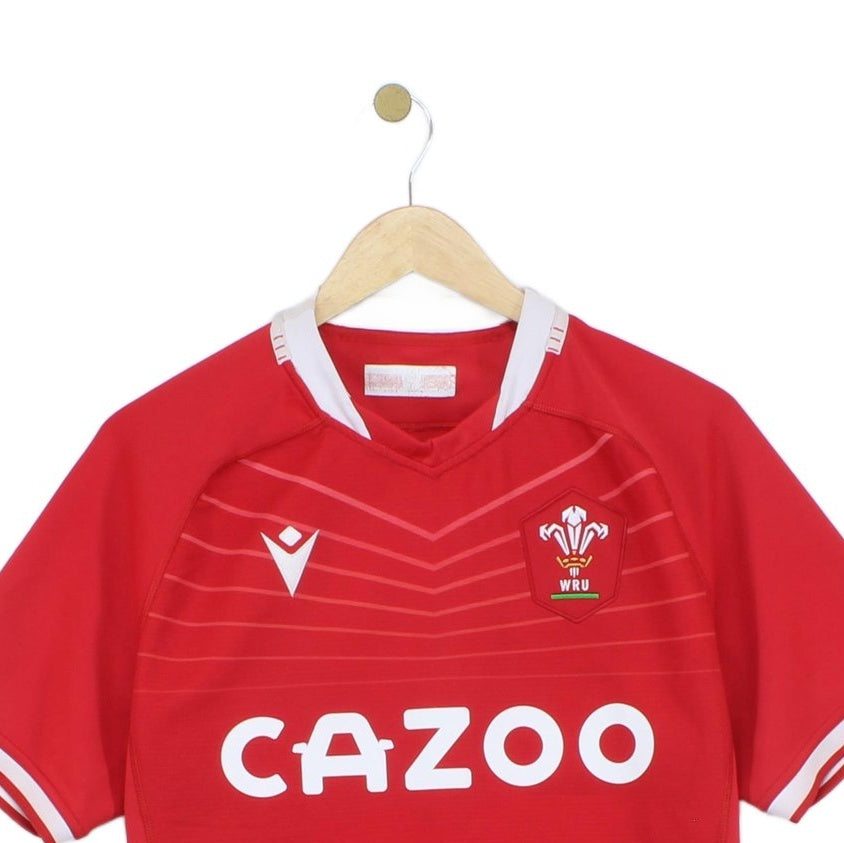 Mens Wales 2022-23 Rugby Shirt Pro Fit Slim