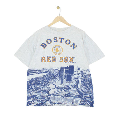 Mens Boston Red Sox T Shirt Usa Made