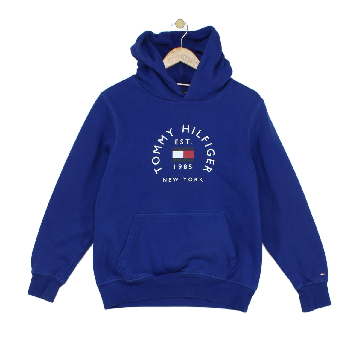 Mens Hoodie Organic Cotton Logo Print