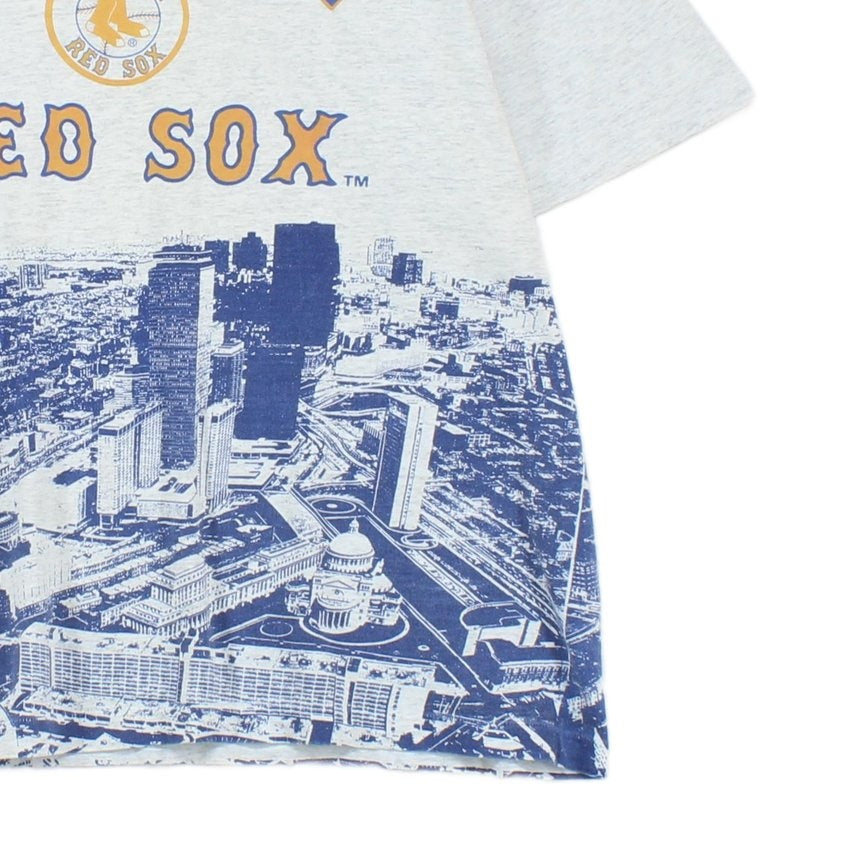 Mens Boston Red Sox T Shirt Usa Made