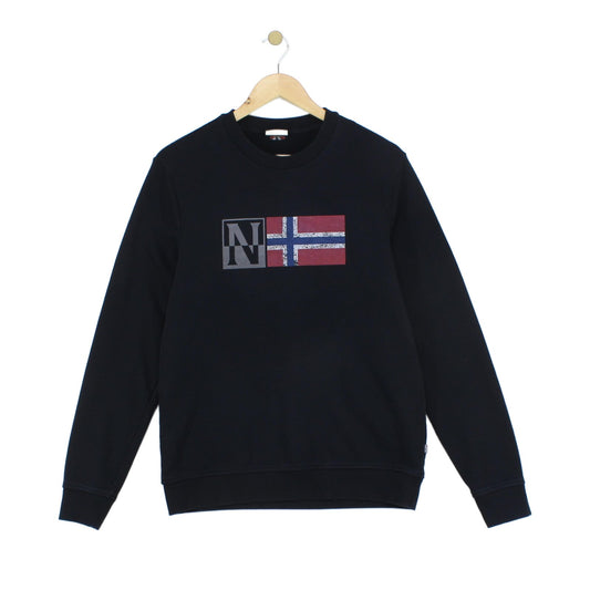 Mens Sweatshirt Crew Neck Logo