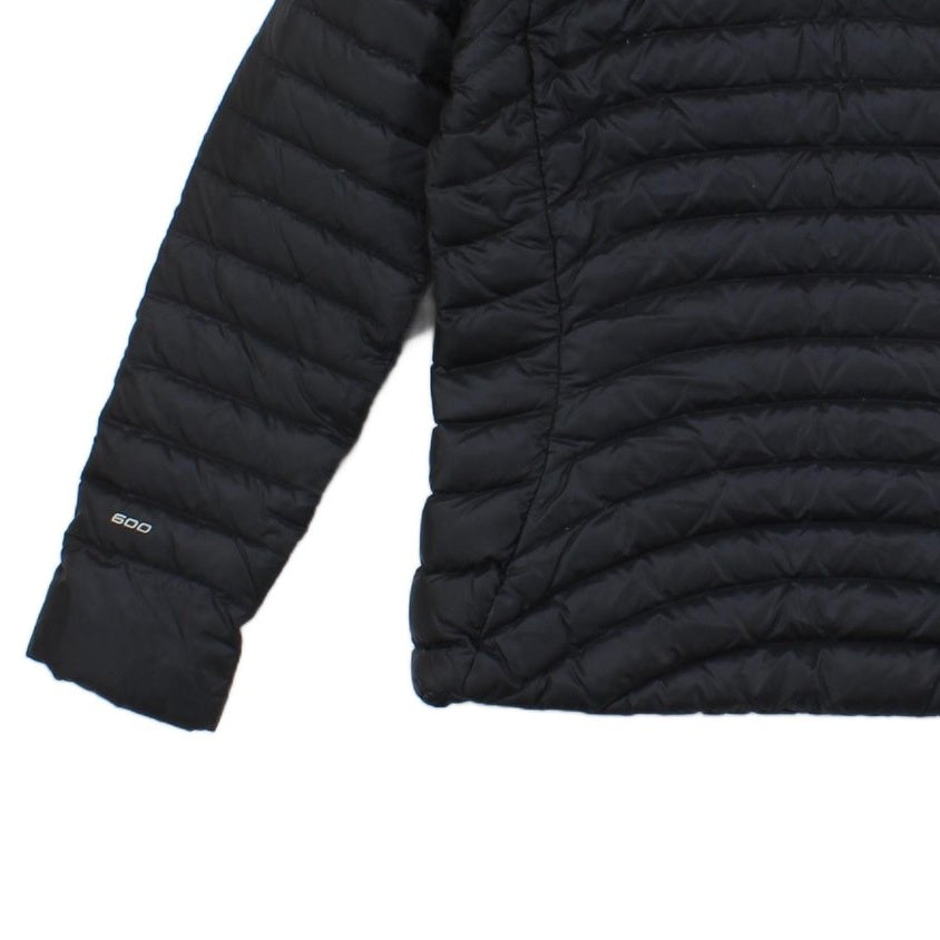 Womens 600 Down Quilted Jacket Hooded Insulated