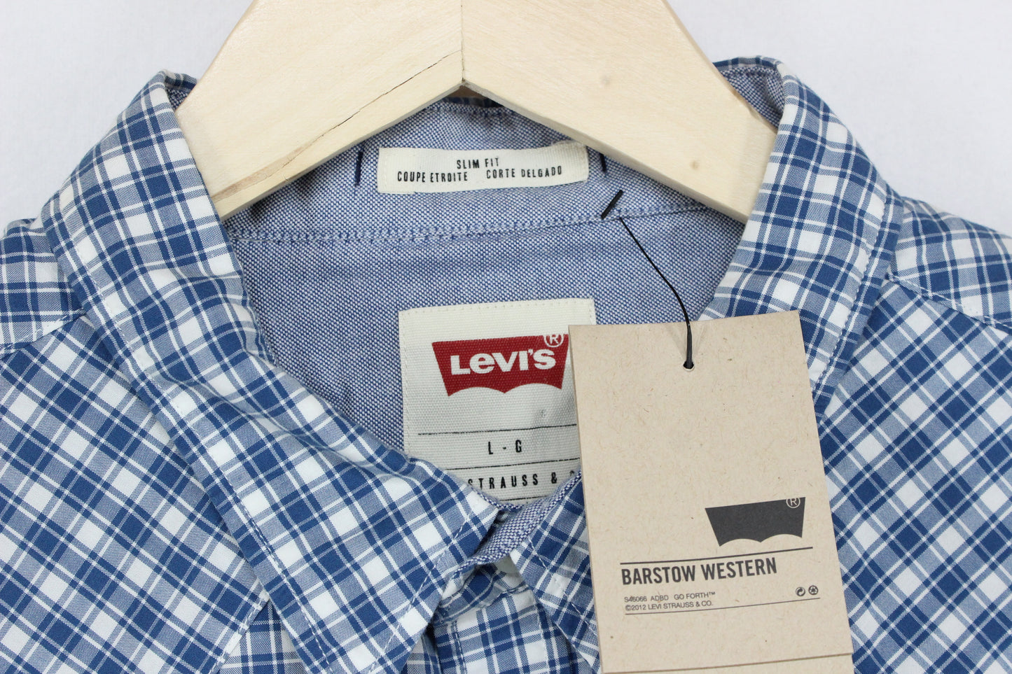 Mens Plaid Shirt Slim Fit Button Up Western