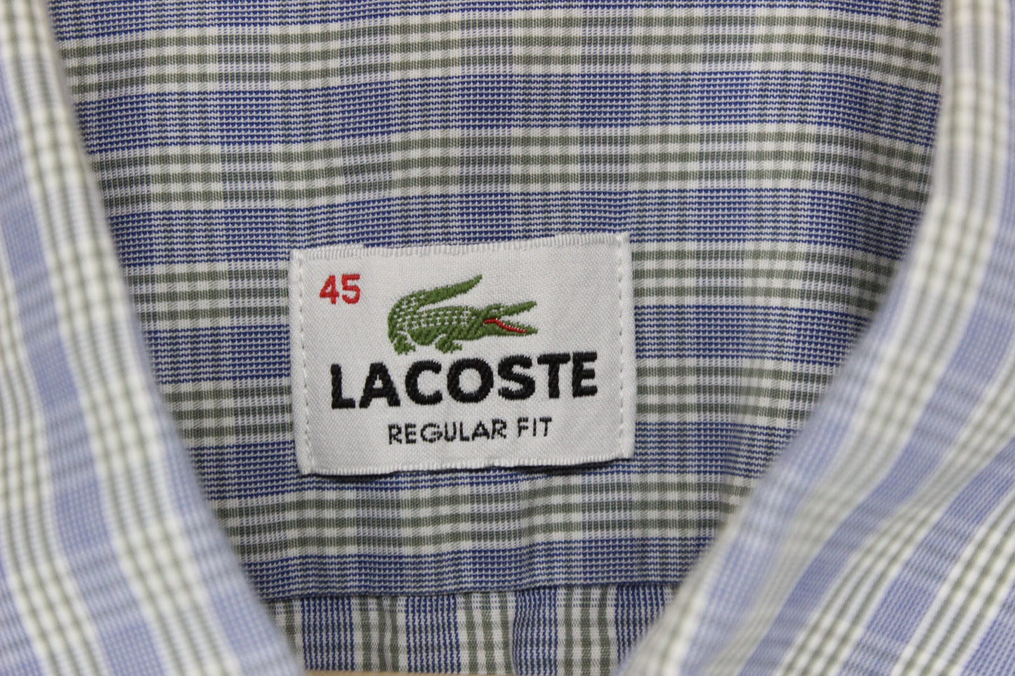 Mens Check Shirt Short Sleeve Button Up